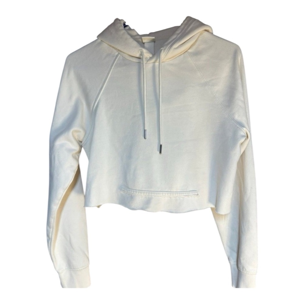 H&M XS Women's‎ Cream Hoodie Top